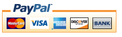 Accepts PayPal and CreditCards