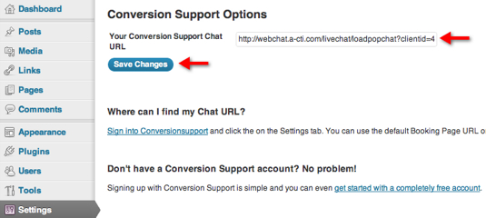 Live chat options