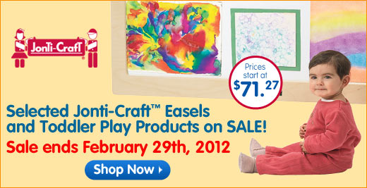 Select Easels and Toddler Play!