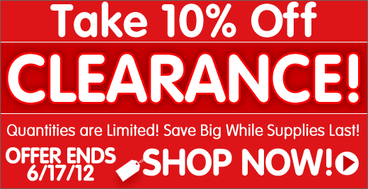 Take 10% Off Clearance!