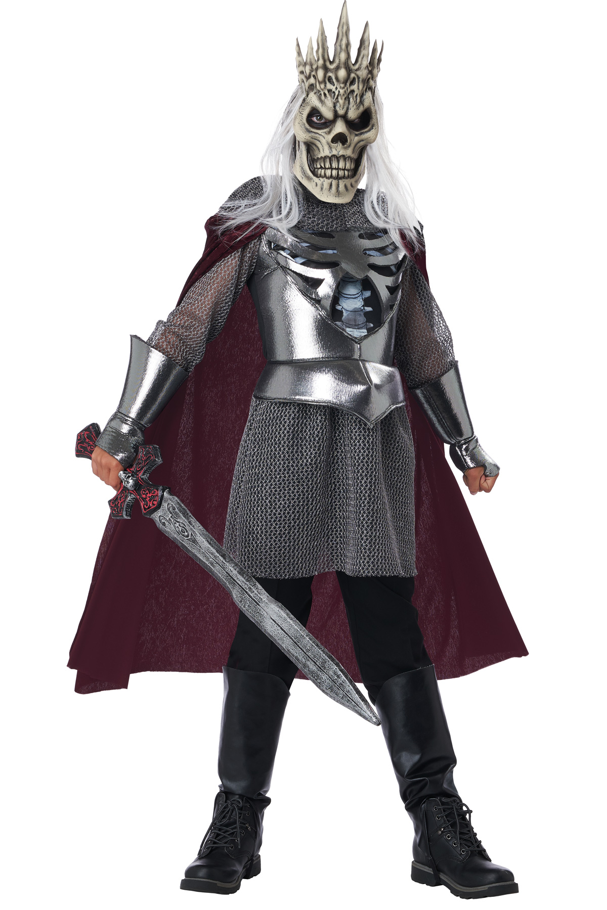 California Costume Fearsome Skeleton King Child Boys Halloween Outfit 3122/039 eBay