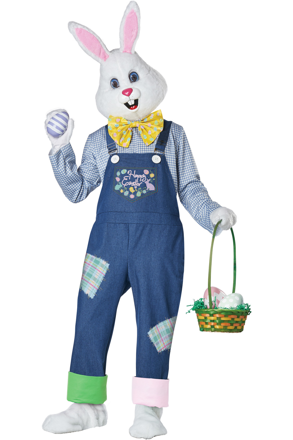 California Costume Vest Kit Bunny Ears Eggs Adult Womens Easter Costume 60732 