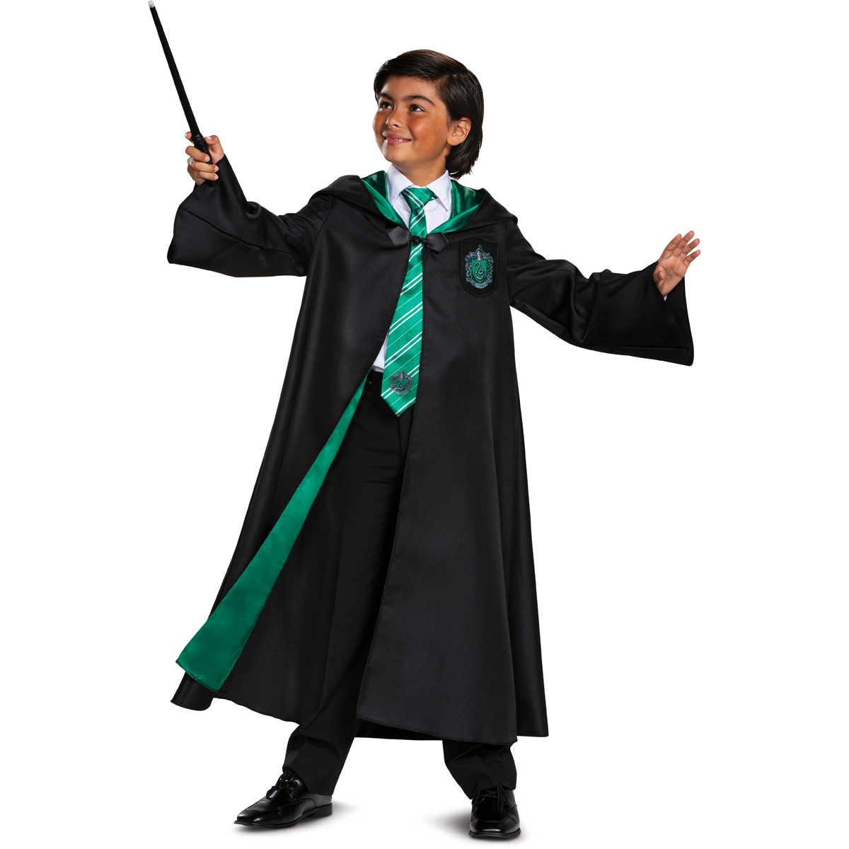 Slytherin Robe Deluxe Kids Costume