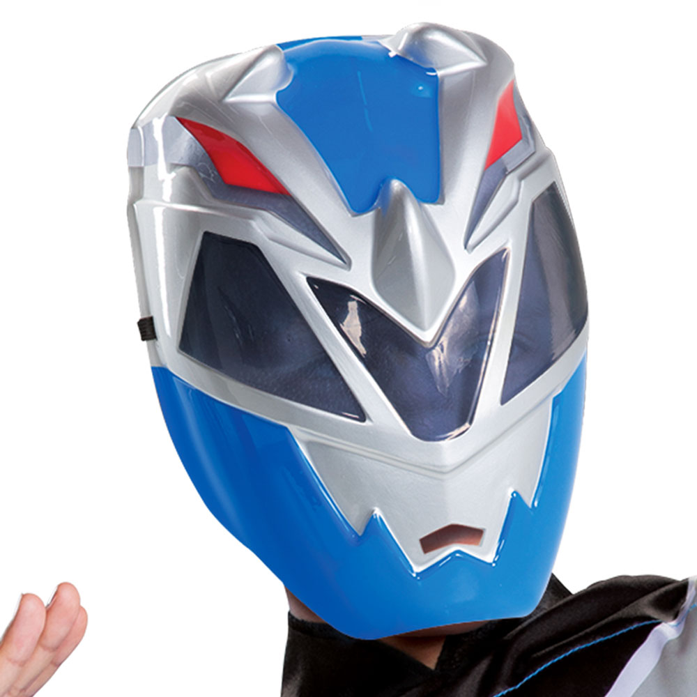 Disguise Power Rangers Blue Ranger Classic Boys Muscle Exclusive Halloween  Costume 