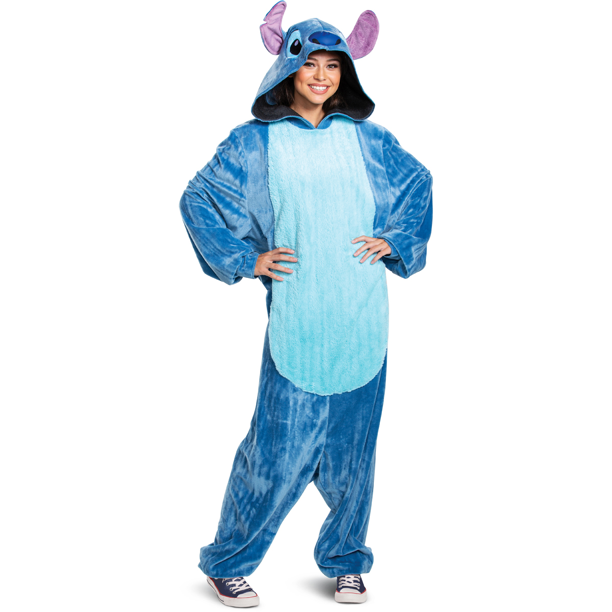 Disguise Licensed Lilo & Stitch Disney Deluxe Jumpsuit Costume Adult 116549