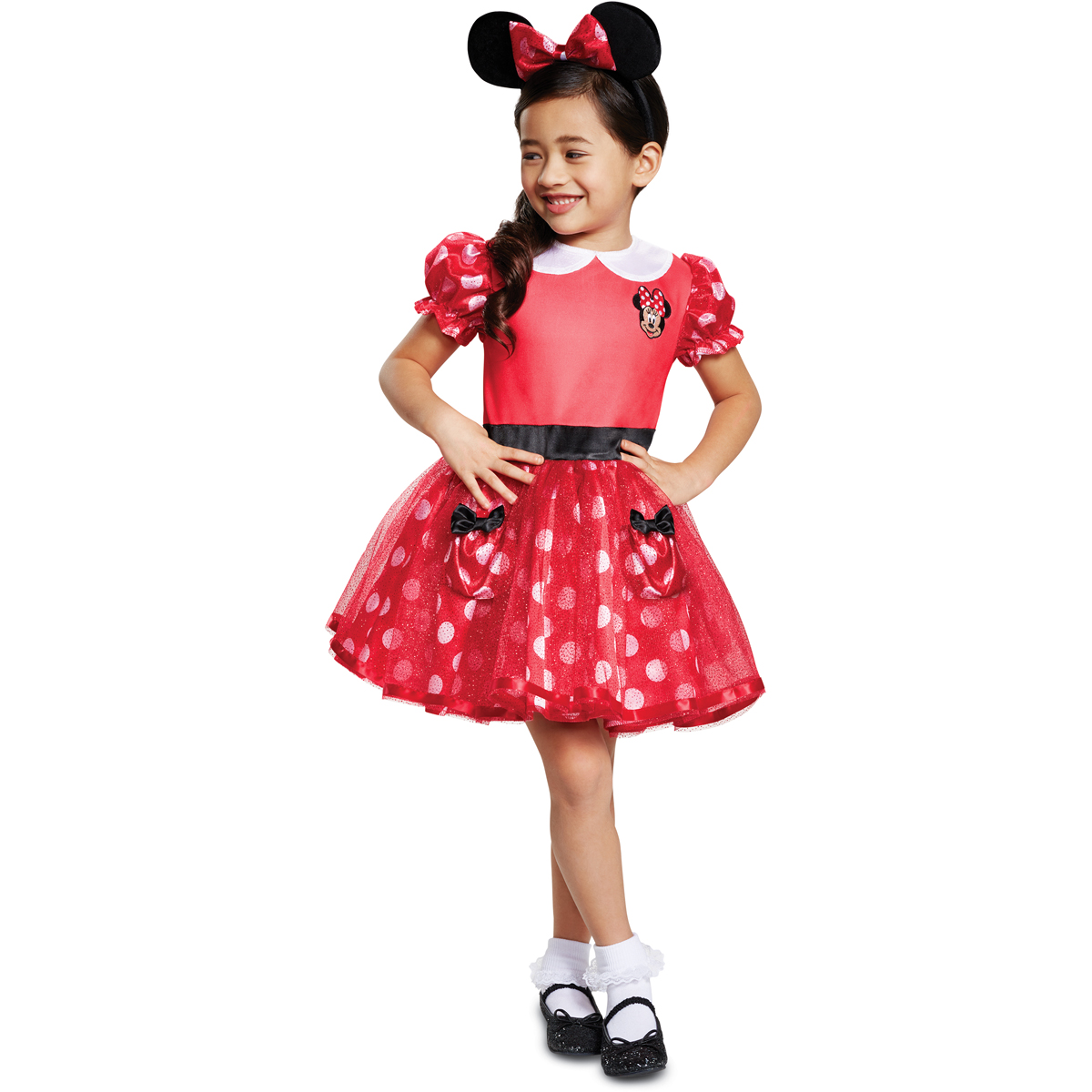 Licensed Disney Red Minnie Mouse Dress Cartoon Characters Costume Infant  Girls | eBay