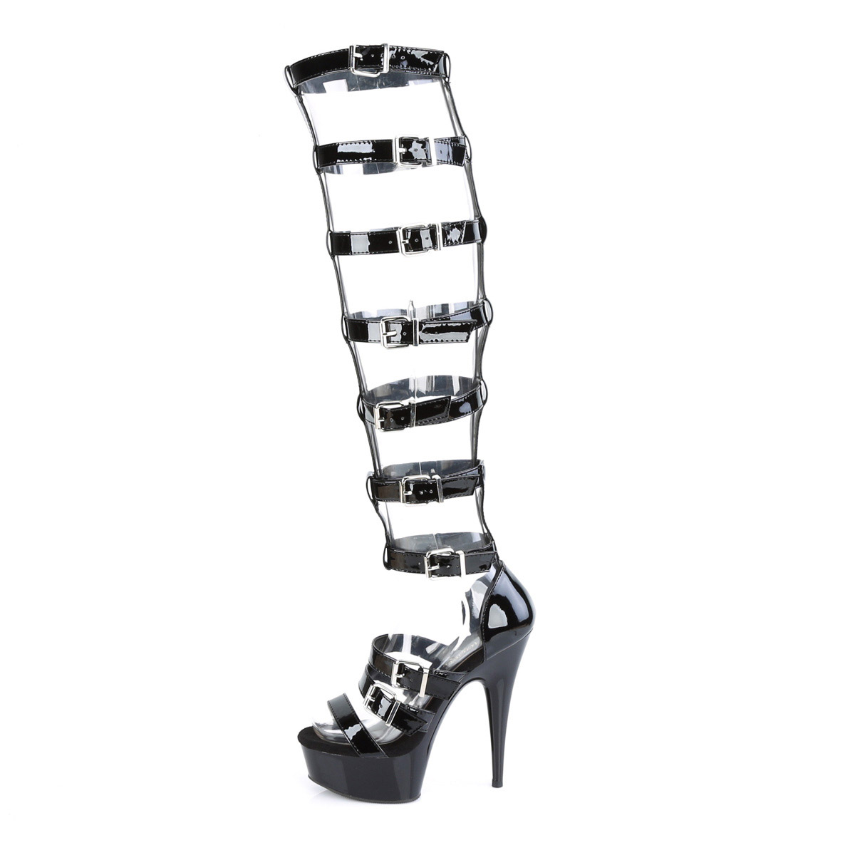 pleaser gladiator boots