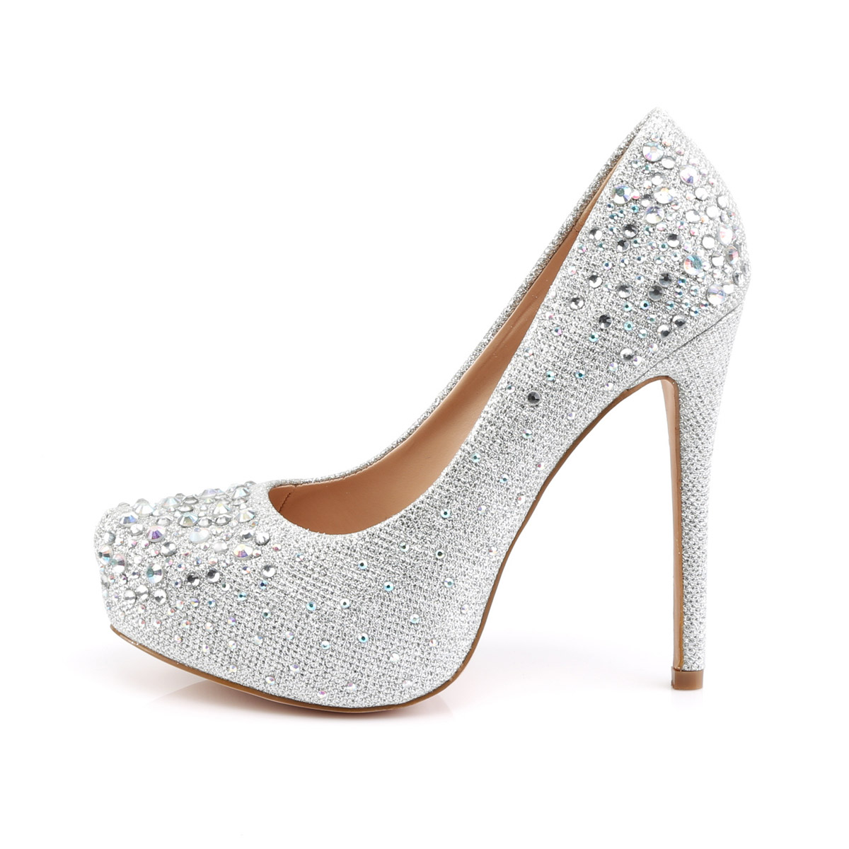 pleaser rhinestone