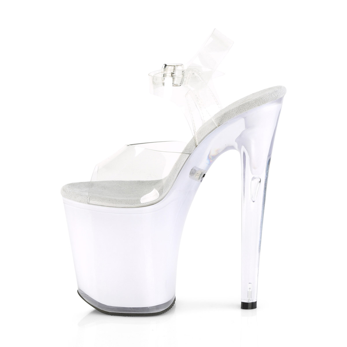 pleaser led heels