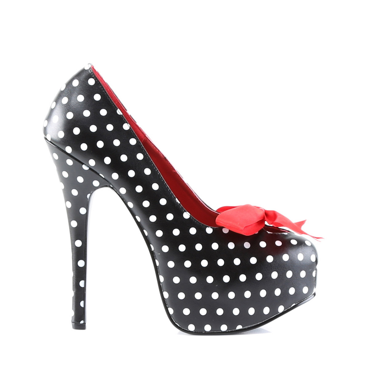 Pleaser Bordello Picot Trim Hidden Platform Pumps High Heels Adult Women TEEZE1X | eBay