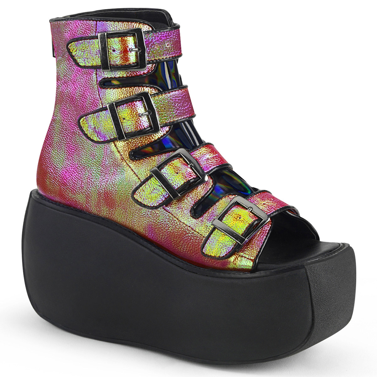 Купить Pleaser Demonia 3 1/2 PF Ankle Boot Side на Аукцион из Америки с  доставкой в Россию, Украину, Казахстан