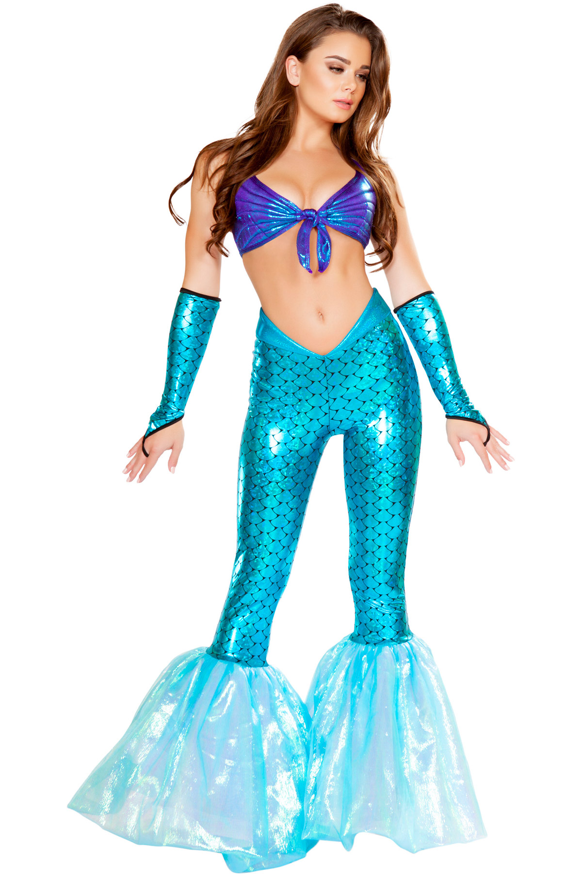 Sexy Adult Women Mermaid Vixen Costume 
