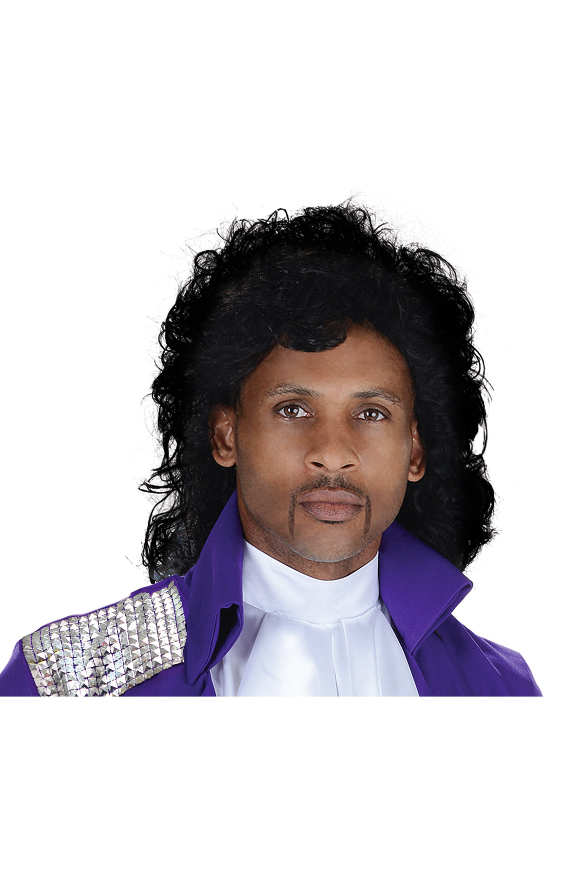 Cool Pop Star Wig Disco Retro Music Costume Halloween Accessory Adult Men |  eBay