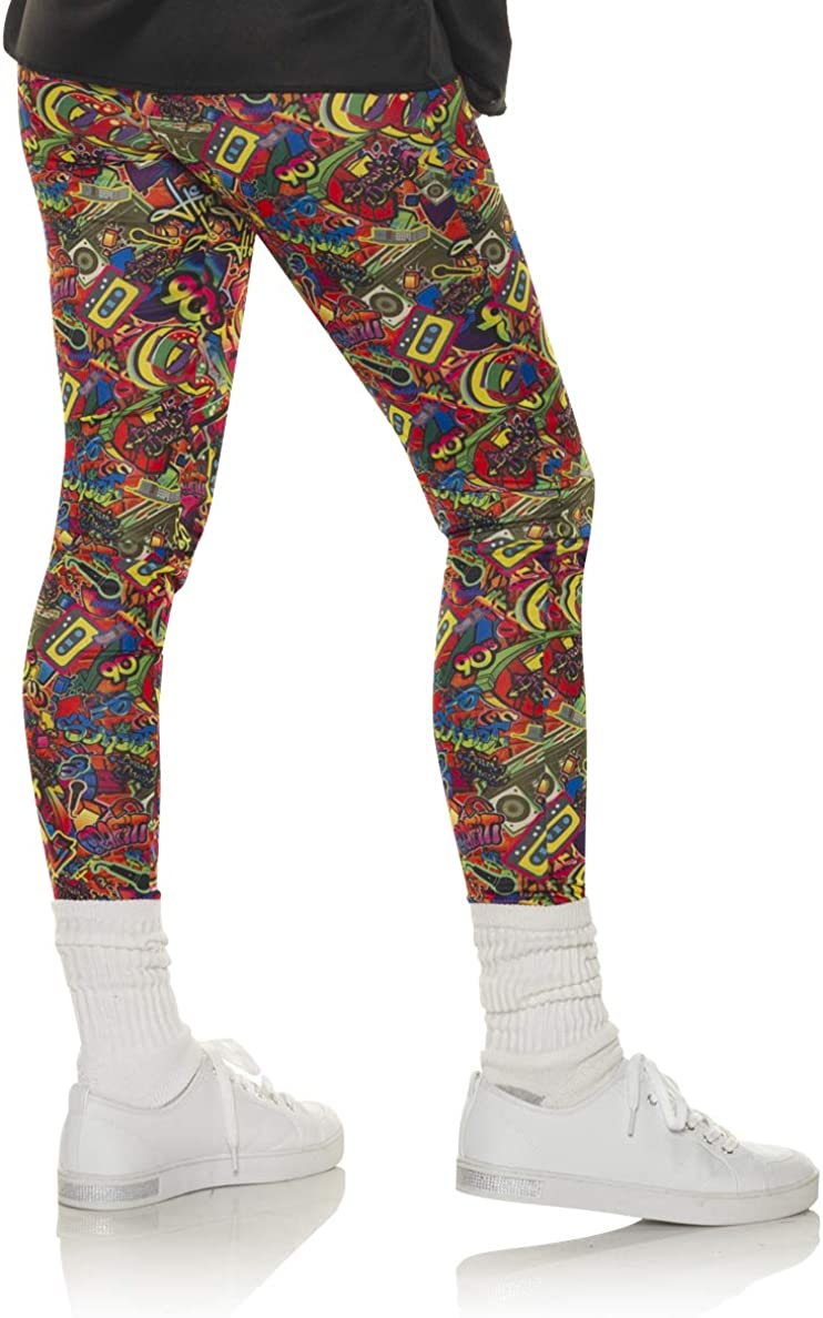 Underwraps 90S Themed Hip Hop Leggings Adult Women Costume Hosiery 30253