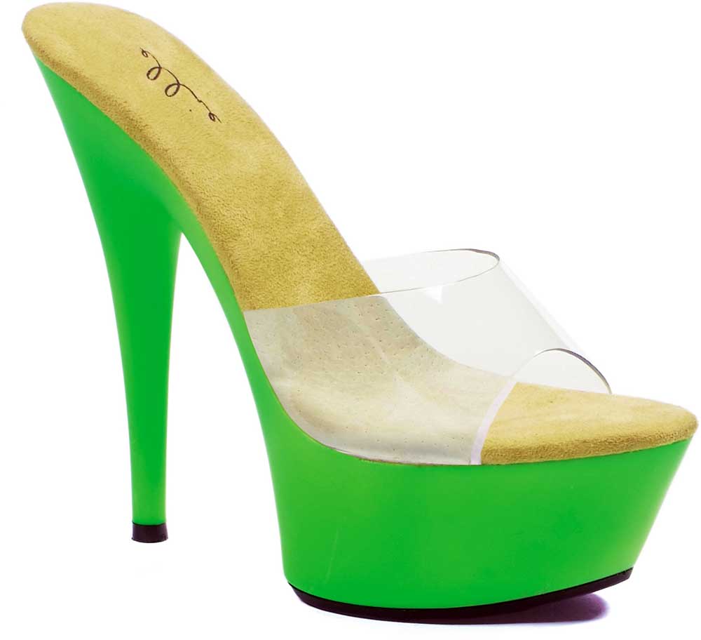 clear platform stilettos