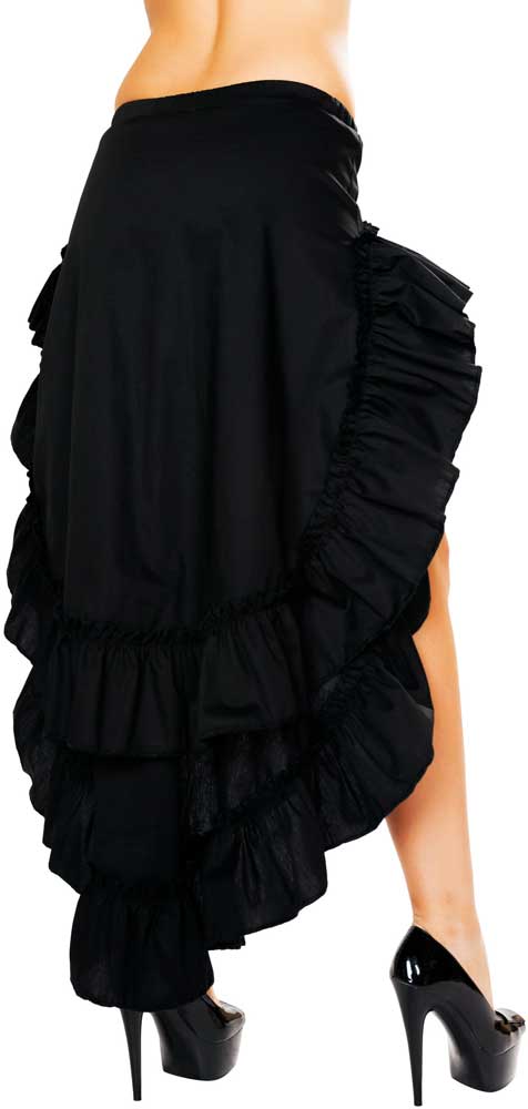 igh Adult Women Clubwear Low Skirt Ruffle Accent Tiered Dance Design
