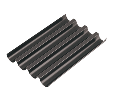 Paderno World Cuisine 47014-35 Baguette Bread Pan, 9", 4 Rows, Non-stick