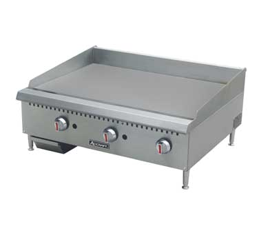 Admiral Craft CTG-24 Griddle, Gas, 24", 1" Plate, Counter Top