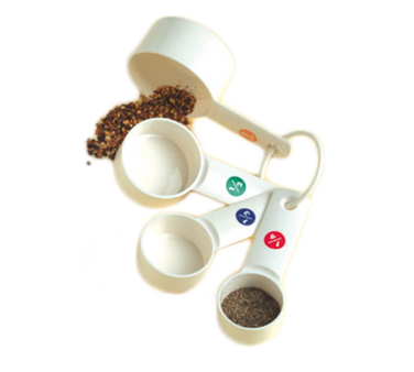 American Metalcraft MCP634 Measuring Cup Set, 1/4, 1/3, 1/2, And 1 Cup, Plastic