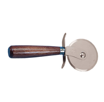 American Metalcraft PC7250 Pizza Cutter, 2-1/2" Wheel, Stainless Steel Wheel, Wood Handle