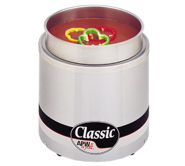 Apw Wyott RW-2V Food Warmer, 11-quart Insert, Counter Top, Electric, Apw Wyott Rw-2v