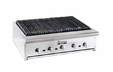 American Range ARRB-30 Charbroiler, Gas, 30", Counter Model, 75,000 Btu's