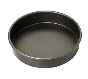 Focus Foodservice 960629 Cake Pan, Round, 9" Dia. X 2" Deep Oa, Aluminized Steel With Resist Plus™ Non-stick Coating