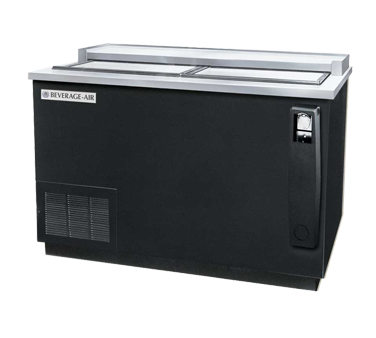 Beverage Air DW49-B Bottle Cooler, 50", 2 Sliding Lids, 3 Dividers, Adjustable Dividers, Bottle Cap Opener And Cap Catcher