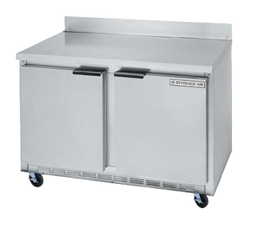 Beverage Air WTR48A Refrigerator, Worktop, Double Door, 48”, Beverage Air Wtr48a