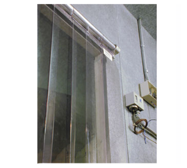 Berner RSL084-06-ST-3 Replacement Strip For Curtain, 6”, Berner Rsl084-06-st-3