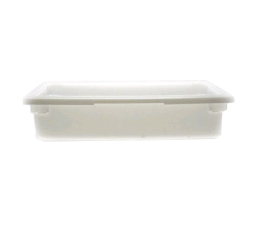 Cambro 18266P148 Food Storage Container, 18" X 26" X 6", 8.75 Gallon Capacity, Natural White, Polyethylene, Resist Stains, Dishwasher Safe, Nsf