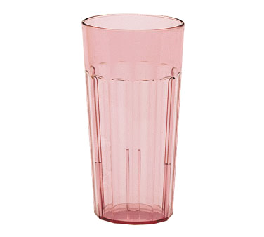 Cambro NT20401 Newport Tumbler, Fluted, 22 Oz., Top Dia. 3-7/16", Bottom Dia. 2-9/16" X 6-1/2"h, Impact Resistant Plastic, Interior Stacking Lugs, Sani-rim Lip, Dishwasher Safe, San, Slate Blue