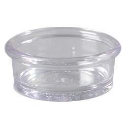 Carlisle 036207 Ramekin, 2-1/2 Oz., 3" Dia., Break-resistant, Dishwasher Safe, San, Clear, Nsf