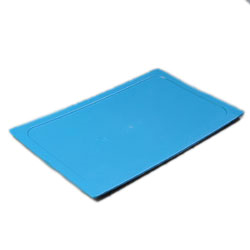 Carlisle 1021214 Smart Lid™, For Topnotch® Food Pan, 1/1 Full Size, Snap-on With Easy-grip Corner Tab And Molded-in Lid Size, Polyethylene, Blue (discontinued Product, Please Contact Factory For Available Quantities)