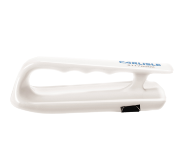 Carlisle 1178902 Sparta® Cutting Board Scraper/refinisher Tool, One-piece Plastic Handle, Stainless Steel Replaceable Blade, White