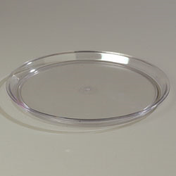 Carlisle 300407 Display Tray, 14" Dia., Dishwasher Safe, Recyclable, San, Clear Bpa Free, (to Be Discontinued; Contact Factory For Availability)