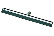 Carlisle 361201800 Flo-pac® Floor Squeegee, 18" Long, Straight Black Rubber Blade, Metal Frame, Without Handle, Black