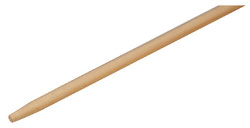 Carlisle 362012500 Broom Handle, 60", Wood, Tapered