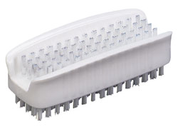 Carlisle 3623900 Sparta® Hand & Nail Brush, 3-1/2"l X 1-1/2"w Plastic Block, Double-sided Polypropylene Bristles, Standard Color