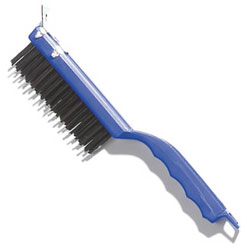 Carlisle 4067100 Carlisle, Sparta® Scratch Brush, 11-1/2" Long, 5-1/2"l X 1-1/4"w