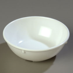 Carlisle 4352114 Nappie Bowl, 14 Oz., 5-1/2" Dia., Stain And Scratch Resistant, Stackable, Dishwasher Safe, Melamine, Dallas Ware®, Ocean Blue, Bpa Free, Nsf