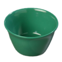 Carlisle 4354009 Bouillon Cup, 8 Oz., 3-3/4" Dia., Stain And Scratch Resistant, Stackable, Dishwasher Safe, Melamine, Dallas Ware®, Meadow Green, Bpa Free, Nsf