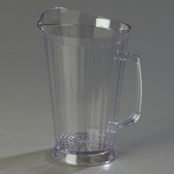Carlisle 558707 Pitcher, 60 Oz., Crystalite®