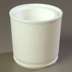 Carlisle CM103002 Coldmaster® Coldcrock, 2 Qt., With Coaster, Impact-resistant, Refrigerant Gel Insulated, Dishwasher Safe, Polypropylene, White, Nsf