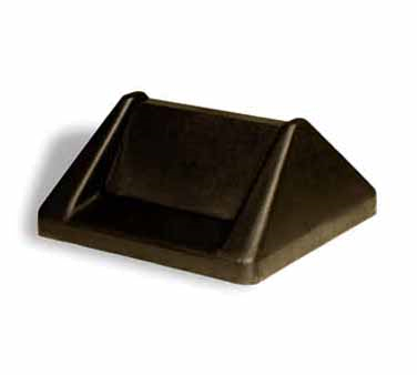 Continental Commercial Products T1600BN Swing Top Lid Only, For #25 And #32 Receptacles, 7-7/8" X 16-1/2" X 16-1/2", Brown