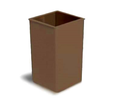 Continental Commercial Products 25BN Continental 25bn, Receptacle, 25 Gallon, Brown