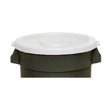Continental Commercial Products 3201WH Huskee® Lid Only, Round, For Huskee® Container Model #3200, 11-3/8" X 22-1/4" Dia., Nsf, White