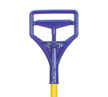 Continental Commercial Products 598 Mop Handle, Wood With Structural Plastic Head, Blue