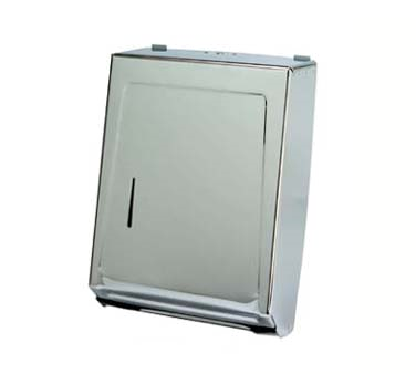 Continental Commercial Products 991C Towel Dispenser, Surface Mount, Chrome Plated Finish Steel