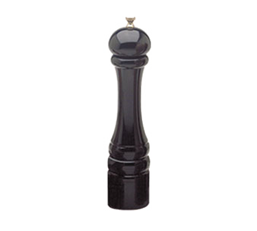 Chef Specialties 10151 (101519) Imperial Pepper Mill, 10" High, Ebony Finish, Stainless Steel Grinding Mechanism, Made In The Usa, Lifetime Warranty